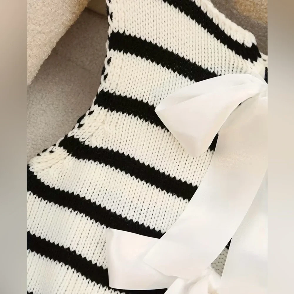 NWOT Striped Knitted Vest/Top, sz S - Picture 3 of 11